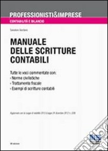 Manuale delle scritture contabili libro di Giordano Salvatore