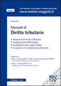 Manuale di diritto tributario libro di Orsi Claudio