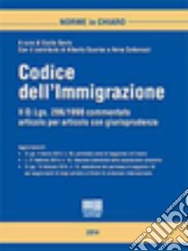 Codice dell'immigrazione libro di Savio Guido