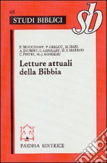 Letture attuali della Bibbia libro