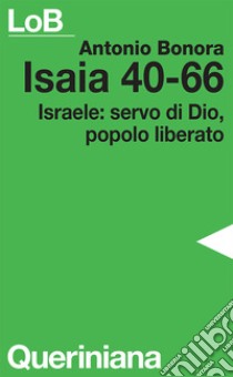 Isaia 40-66. Israele: servo di Dio, popolo liberato libro di Bonora Antonio