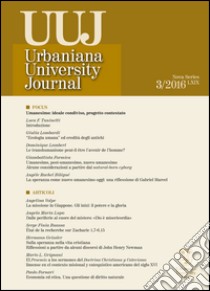 Urbaniana University Journal. Euntes Docete (2013). Ediz. integrale. Vol. 3: Focus. Umanesimo: ideale condiviso, progetto contestato  libro di Bilégué Angèle Rachel; Formica Giambattista; Lambert Dominique