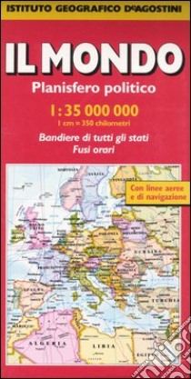 Il mondo. Planisfero politico 1:35.000.000 libro