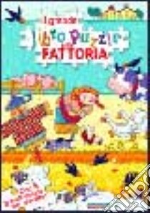 Il grande libro puzzle della fattoria libro