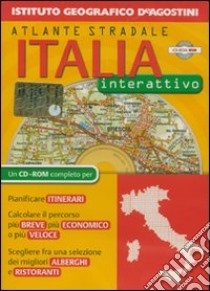 Atlante stradale Italia interattivo. CD-ROM libro