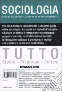 Tutto sociologia libro di De Martis Lucia