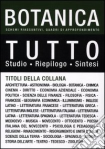 Tutto botanica libro