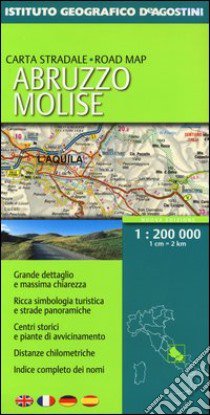 Abruzzo e Molise 1:200.000 libro