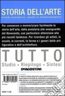 Tutto storia dell'arte libro