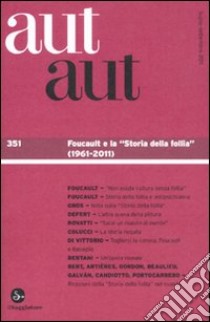 Aut aut. Vol. 351: Foucault e la 'sto libro