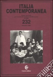 Italia contemporanea. Vol. 232 libro