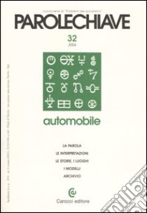 Parolechiave (2004). Vol. 32: Automobile libro