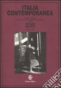 Italia contemporanea. Vol. 235 libro