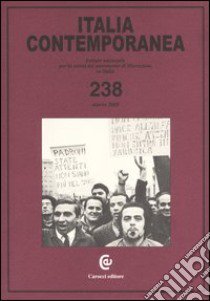 Italia contemporanea. Vol. 238 libro