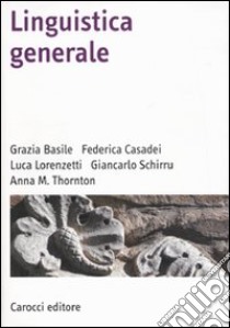 Linguistica generale libro