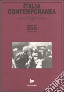 Italia contemporanea. Vol. 255 libro