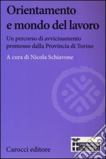 Orientamento e mondo del lavoro. Un percorso di avvicinamento promosso dalla Provincia di Torino libro di Schiavone N. (cur.)