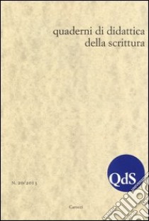 QdS. Quaderni di didattica della scrittura (2013). Vol. 20 libro