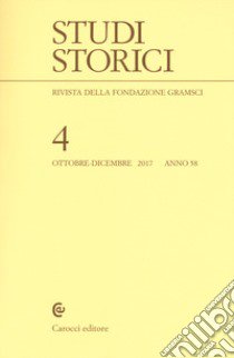 Studi storici (2017). Vol. 58 libro