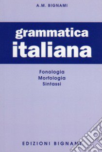 Grammatica italiana libro