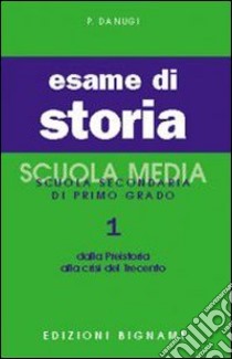 Esame di storia. Per la Scuola media. Vol. 1: Dalla preistoria alla crisi del Trecento libro di Danugi P.