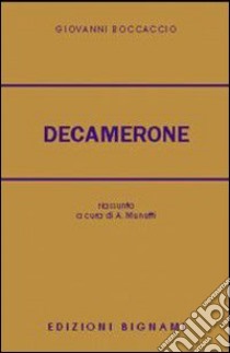 Le cento novelle del Decamerone libro di Boccaccio Giovanni