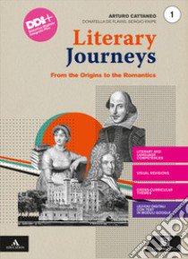 LITERARY JOURNEYS      M B  + CONT DIGIT libro di CATTANEO ARTURO - DE FLAVIIS DONATELLA 