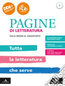 PAGINE DI LETTERATURA. libro di AA  VV  