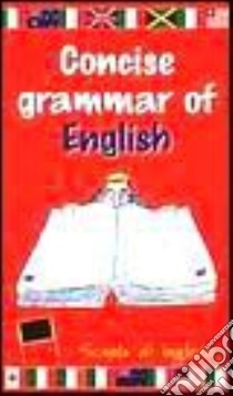 Concise grammar of english libro