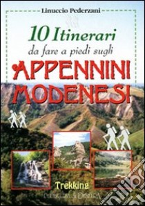 Dieci itinerari da fare a piedi sugli Appennini modenesi libro di Pederzani Linuccio