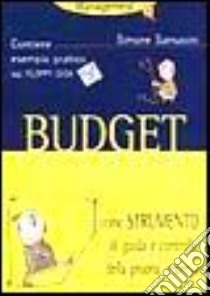 Budget come strumento di guida e controllo della propria impresa. Con floppy disk libro di Sansavini Simone