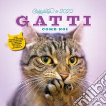 Gatti come noi. Calendario 2022 libro