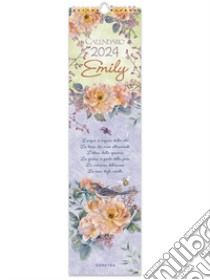 Calendario Emily stretto 2024 da parete (12.5 x 48 cm) libro