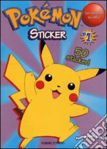 Pokémon sticker 1 libro