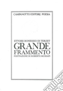 Grande frammento libro di Bonessio di Terzet Ettore