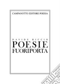 Poesie fuoriporta libro di Riccio Davide