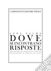 Dove si incontrano risposte libro di Palma Leda