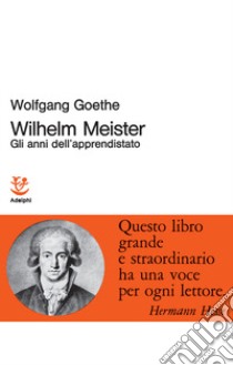 Wilhelm Meister-Gli anni dell'apprendistato libro di Goethe Johann Wolfgang