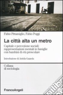 La città alta un metro. Capitale e percezione sociali: rappresentazioni mentali in famiglie con bambini di età prescolare libro di Pittamiglio Fabio; Poggi Fabio