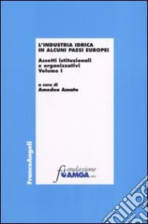 L'industria idrica in alcuni paesi europei. Assetti istituzionali e organizzativi. Vol. 1 libro di Amato A. (cur.)