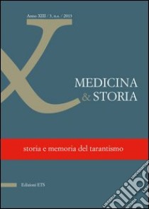 Medicina & storia (2013). Vol. 3: Tarantismo libro