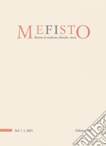 Mefisto. Rivista di medicina, filosofia, storia (2023). Vol. 1 libro