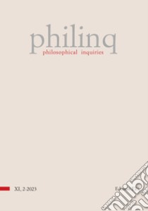 Philinq. Philosophical inquiries (2023). Vol. 2 libro