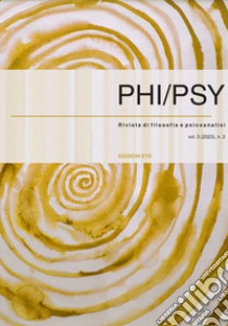 Phi-psy. Rivista di filosofia e psicanalisi (2023). Vol. 3 libro