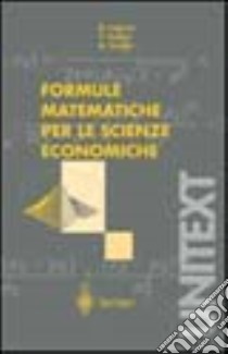 Formule matematiche per le scienze economiche libro di Luderer B.; Nollau V.; Vetters K.