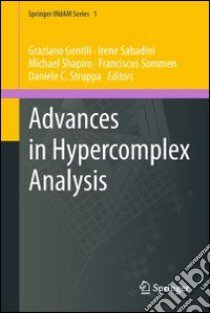 Advances in Hypercomplex Analysis libro