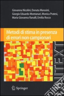 Metodi di stima in presenza di errori non campionari libro