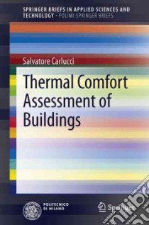 Thermal comfort assessment of buildings libro di Carlucci Salvatore