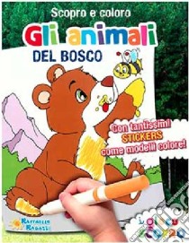 Gli animali del bosco. Scopro e coloro le stagioni. Ediz. illustrata libro