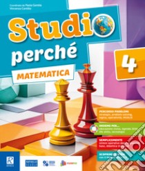 STUDIO PERCHE' 5 MATEMATICA/SCIENZE libro di CANTILLO VINCENZA - GENTILE PAOLA - MAGNI FABIANA